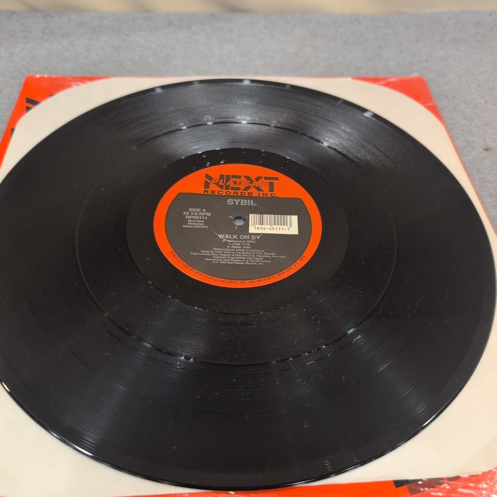Sybil Walk On By 12" Vinyl Single 1989 Next Plateau NP50111 UK Remix VG+ - Picture 4 of 7